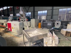 Plastik UPVC CPVC Pipa PVC Pasokan Air Drainase Listrik Conduit Wire Gas Pipe Extrusion Line