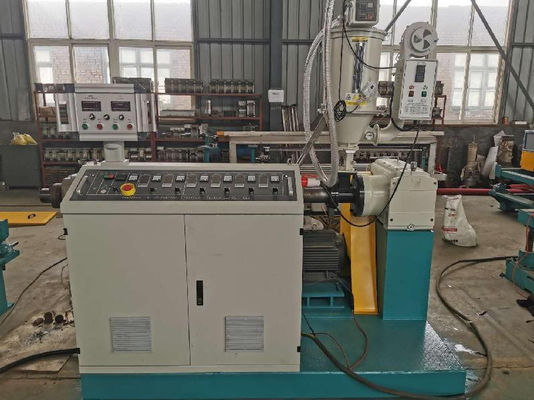 PE PP PVC Electric Corrugated Hose Garis Ekstrusi Pipa Bergelombang