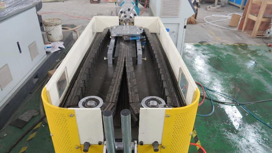 Jalur Ekstrusi Pipa Kawat Saluran Listrik untuk PE PP Single Wall Corrugated Pipe