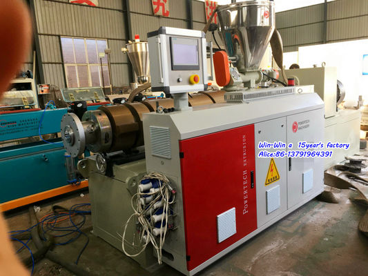 Garis Ekstrusi Pipa PE PE HDPE PPR Pipe Making Machine Plastic Extruder