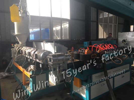 Plastik HDPE PE PP PVC Single Wall Mesin Ekstrusi Tabung Lembut Bergelombang