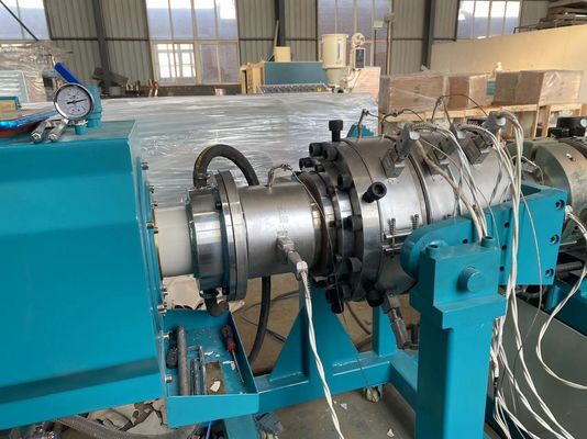Pasokan Air Dan Drainase Pipa PVC Extrusion Line Twin Screw