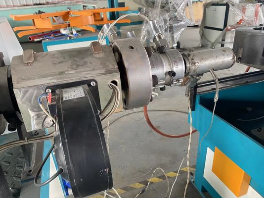 PE PP PVC Single Wall Jalur Produksi Pipa Bergelombang Untuk Mesin Cuci