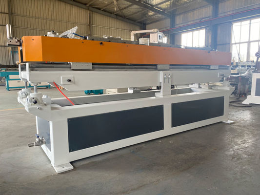 Kecepatan Tinggi HDPE PP PVC Single Wall Corrugated Pipe Extrusion Line