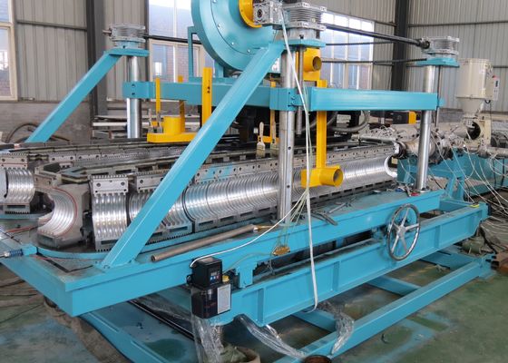 Mesin Pipa Bergelombang Dinding Ganda HDPE