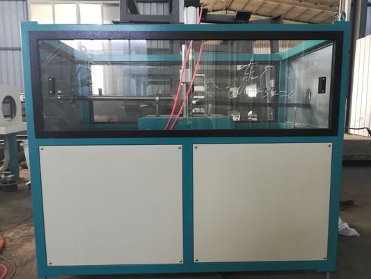 PE 250kg / H Garis Ekstrusi Pipa Bergelombang Dinding Tunggal