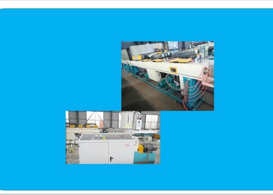50kg / H 51mm PE Garis Ekstrusi Mesin Pipa Fleksibel Tanpa Debu