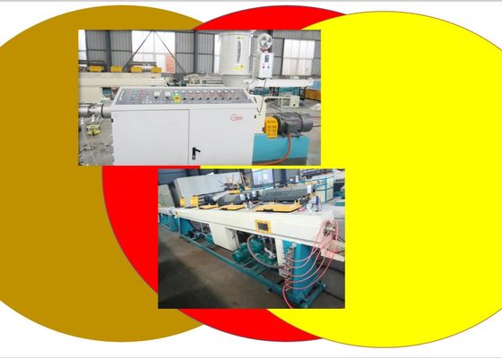 300kgh PVC 450mm Garis Ekstrusi Pipa Ganda
