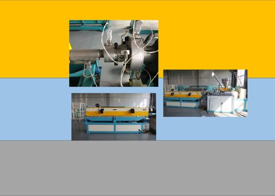 PVC 160mm Double Wall bergelombang pipa ekstrusi Line