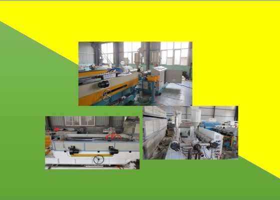 50mm HDPE Bergelombang Pipa Ekstrusi Membuat Garis Mesin