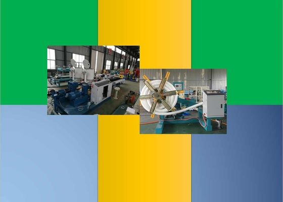 Selang Hisap Kaku 160mm 30kg / jam Mesin Pembuat Pipa PVC