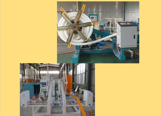 Integral 100kw 12m / Min ekstruder pipa saluran bergelombang