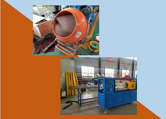 Beberapa Drainase Pipa PVC Extrusion Line Extrusion Moulding Machine 16mm