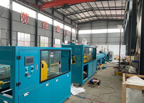 320kg / H Single Screw HDPE Pipe Extrusion Line Mesin Extruder Pipa Pasokan Air