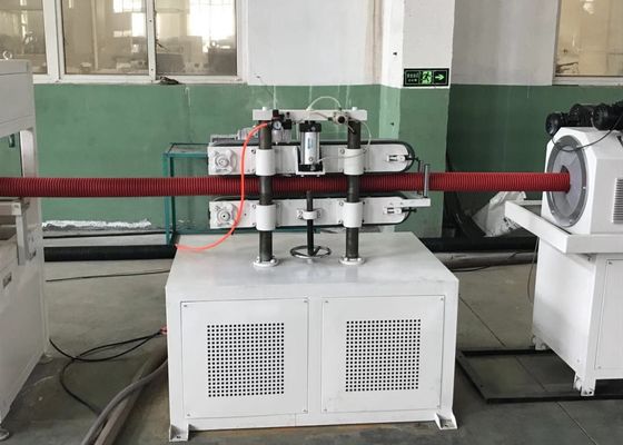 4.5-53mm Kecepatan Tinggi Jalur Produksi Pipa Bergelombang Dinding Tunggal