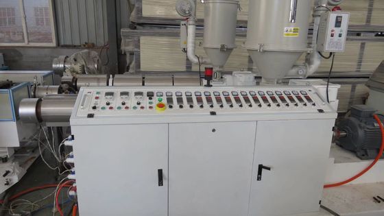 10-20 M / Min PVC PE PP Single Wall Corrugated Pipe Machine