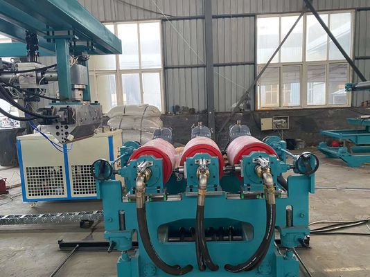 Mesin Pembuat Garis Ekstrusi Lembaran Plastik PET PP 850mm