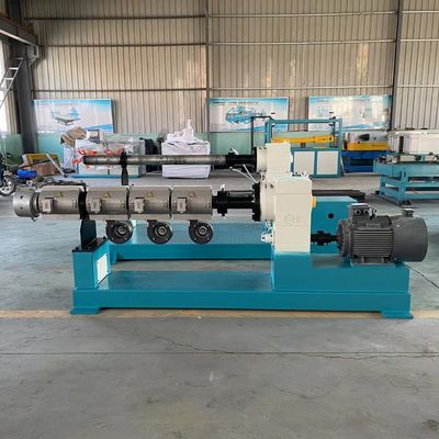 80-150kg / H Single Screw Extruder Machine untuk HDPE PP PE Single Wall Corrugated Pipe