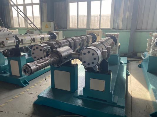 SJ65/33 PP PE PPR Single Screw Extruder Mesin Pembuat Pipa Plastik
