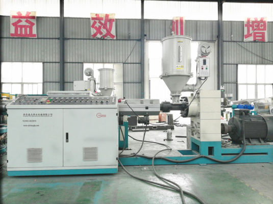 110-315mm HDPE PP PE Pipe Extrusion LINE Jalur Pipa Plastik berkinerja tinggi