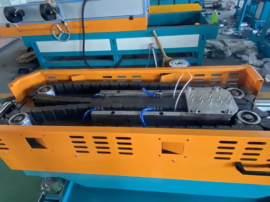PE PP Corrugated Wire Threading Garis Ekstrusi Pipa Bergelombang Dinding Tunggal