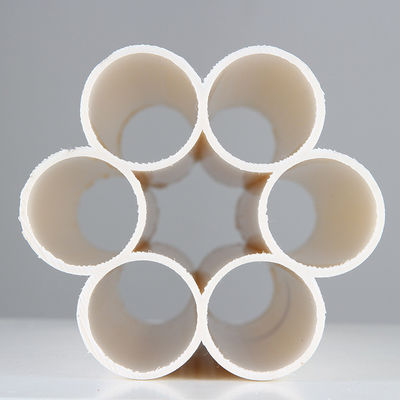 PE Perforated Plum Blossom Grille Tubes Dengan 7 Atau 9 Lubang Mesin Extruder Pipa Kabel Komunikasi