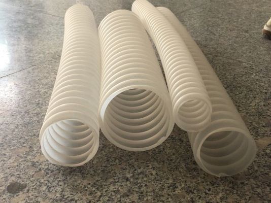 Mesin Pipa Bergelombang Plastik Sekrup Tunggal 60-80kg / H