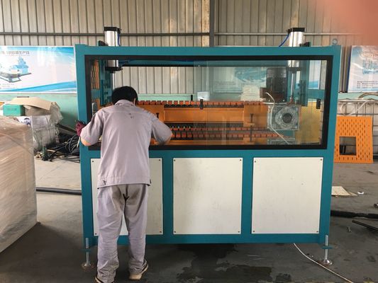 Siemens Motor 100kg / H Lini Produksi Pipa Hdpe Sekrup Kerucut Kerucut
