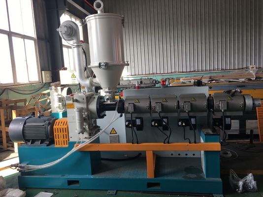 Dinding Tunggal 4-17mm Pvc Corrugated Pipe Machine Persetujuan Ce