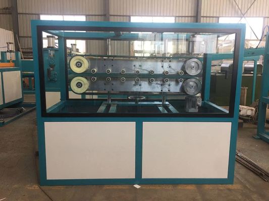 Dinding Tunggal 4-17mm Pvc Corrugated Pipe Machine Persetujuan Ce