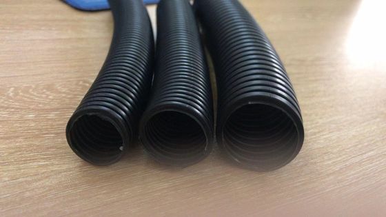 PE PP PVC Dinding Tunggal Garis Ekstrusi Pipa Bergelombang Kecepatan Tinggi