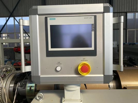 Saluran Gas Saluran Ekstrusi Pipa PVC PVC CPVC UPVC Bahan Sistem PLC
