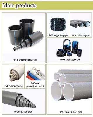 Plastik PVC Drain Water Electrical Conduit Pipe Extruder Sepenuhnya Otomatis