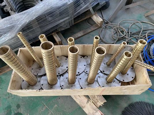 Plastik Kecil HDPE PE Pasokan Air Conduit Pipe Extruder HDPE Pipe Extrusion Line