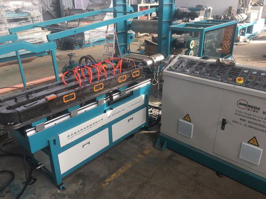 PE PPR PVC Garis Ekstrusi Pipa Bergelombang Untuk Saluran Gas Pasokan Air