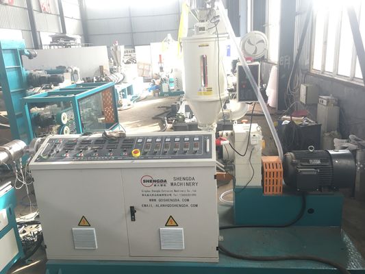 PE PPR PVC Garis Ekstrusi Pipa Bergelombang Untuk Saluran Gas Pasokan Air