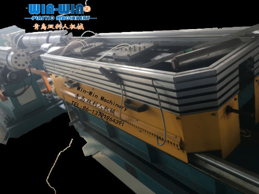 Mesin Pembuat Ekstruder Tabung Plastik PVC PE Untuk Pipa Bergelombang Dinding Ganda