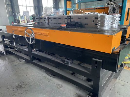 PE PP Conduit Pipe Extrusion Line Pembuatan Tabung Bergelombang Dinding Tunggal
