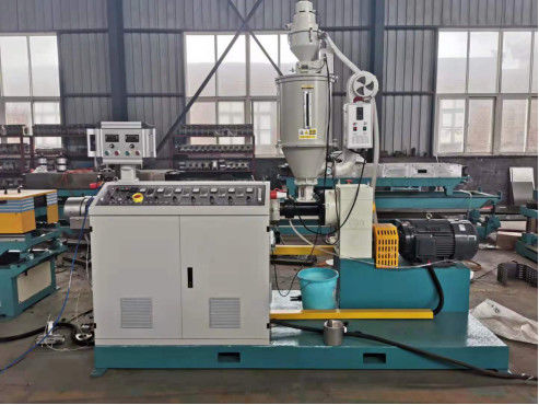 Vacuum Suction Block Pushing Moulding Machine untuk Pipa Bergelombang PE PP PVC PA