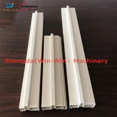 Mesin Pembuat Baki Trunking Kabel PVC Mesin Profil Plastik
