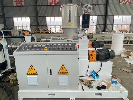 PE Spiral Carbon Pipe Extruder Machine Lini Produksi Lengan Pelindung Kabel