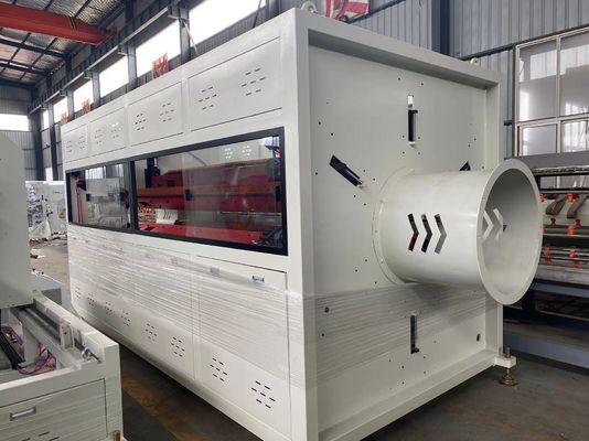 160-500mm 3 Lapisan Mesin Pembuat Tabung Air Plastik PE Garis Ekstrusi Pipa HDPE