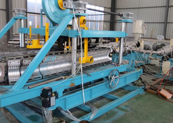 HDPE 800mm Garis Ekstrusi Pipa Bergelombang