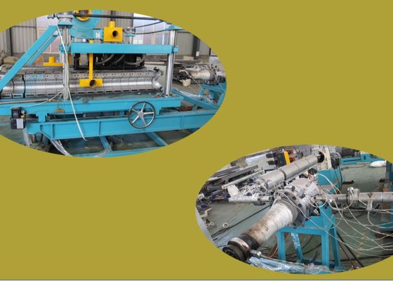 35kg / H PP PE Extruder Pipa Bergelombang