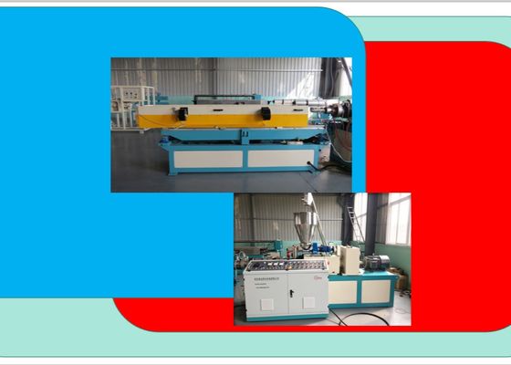 Lini produksi Ekstrusi Pipa Ganda 75mm PP