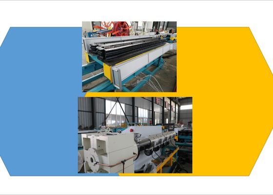 LDPE Paralel 18.5 Kw Single Screw Extruder Extrusion Line Membuat Mesin