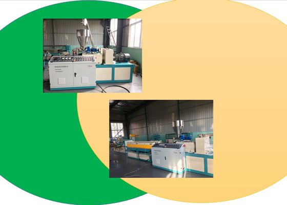 PVC Twin Screw 32mm Plastik Pelet Extruder