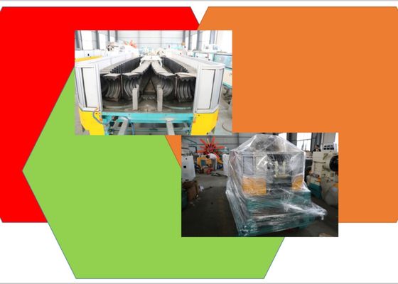 Twin Screw Extruder Pipa Plastik Extrusion Line Extruder / Mesin Ekstrusi Plastik