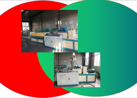 Twin Screw LDPE 29mm Garis Ekstrusi Pipa Plastik