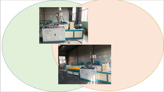 HDPE 550mm Garis Ekstrusi Pipa Ganda